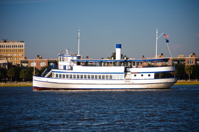 1.5-Hour Charleston Harbor Cruise with Live Narration - Ravenel Bridge and High Battery: the skyline moments