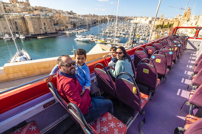 2-Day Hop-On Hop-Off Bus + Harbour Cruise Pass - Where to Meet: Sliema at Captain Morgan (No Guesswork Needed)