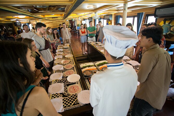 2 day Oasis Bay Cruise to Halong Bay from Hanoi - Day 1 on the water: kayaking, trampolines, and jacuzzi recovery