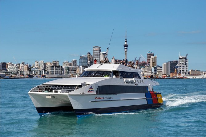 Auckland Harbour Cruise - The harbour sights you’ll actually see: Sky Tower, bridge, and Bean Rock Lighthouse