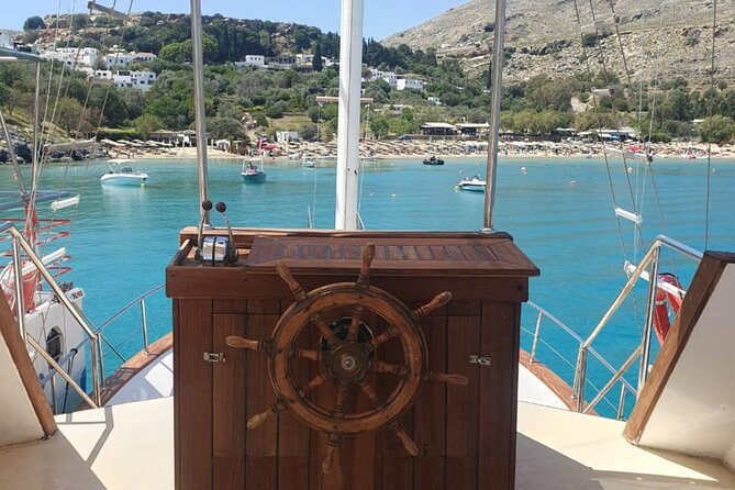 Bay to Bay Cruise in Lindos - Stop 3: Kamares Beach (40 minutes) for swimmers and snorkelers