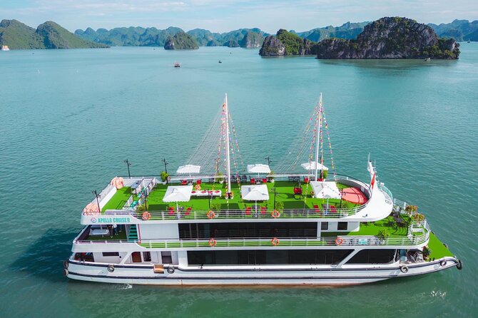 Best Halong Bay Tour One Day On Luxury Cruise 6 Hours Cruising - Lunch onboard: local seafood (plus a vegetarian menu)