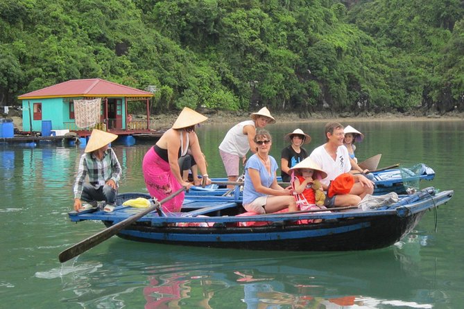 Best Premium Halong Bay Cruise from Halong International Port - Luon Cave and the secluded lake inside a natural arch