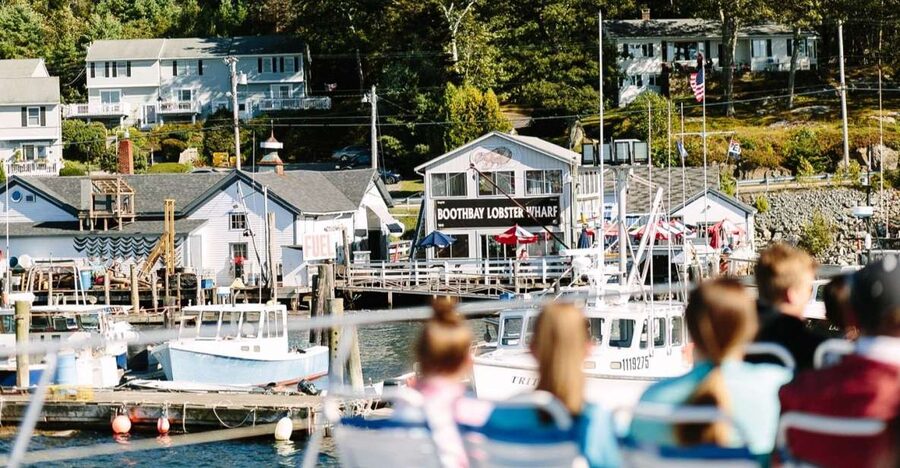 Boothbay Harbor Cruise: Lighthouses, Lobster Haul, and Seals - The lobster trap haul: how Maine’s lobster business gets from water to table