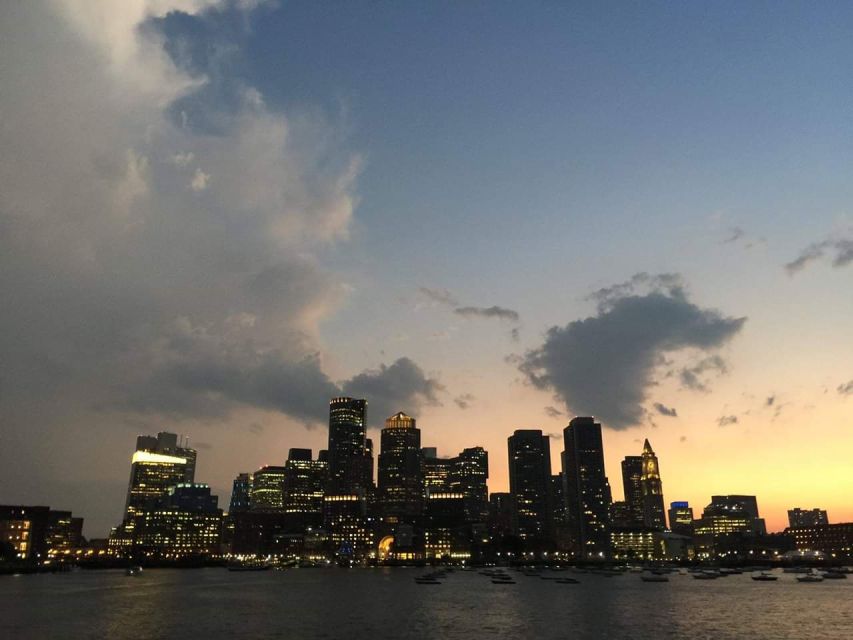 Boston: Scenic Moonlight Harbor Cruise - The North End on a river of light: what the return feels like