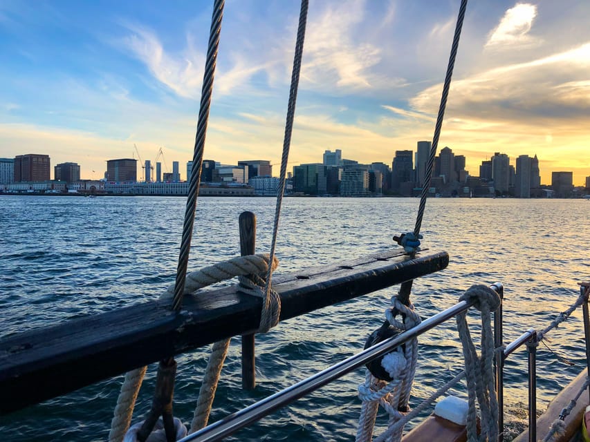 Boston: Sunset Tall Ship Harbor Cruise - What’s Onboard Besides Views: Drinks, Snacks, and Paying Cash or Card