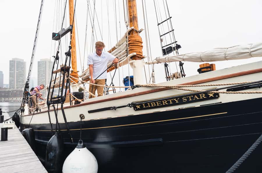 Boston: Sunset Tall Ship Harbor Cruise - The First Hour: Hoisting Sails, Feeling the Wind, and Getting Your Bearings