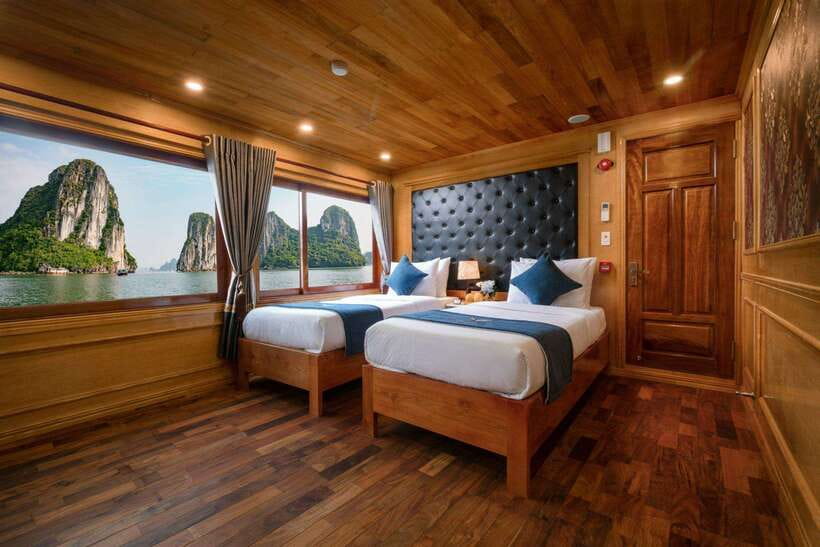 Cat Ba: 2-Day Lan Ha Bay Cruise with Activities & Meals - Meals and cabins: AC comfort, private bathrooms, and what’s actually included