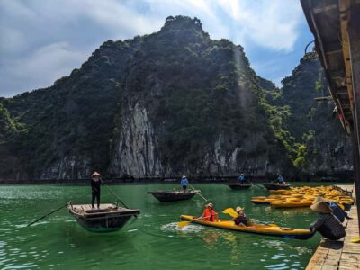 Cat Ba: Truly Lan Ha bay cruise and kayak - Getting started in Cat Ba: pickup, timing, and what to watch for