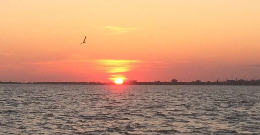 Charleston: Sunset Harbor Cruise - What You’ll See: Battery, Ravenel Bridge, Fort Sumter, and the Skyline Fade