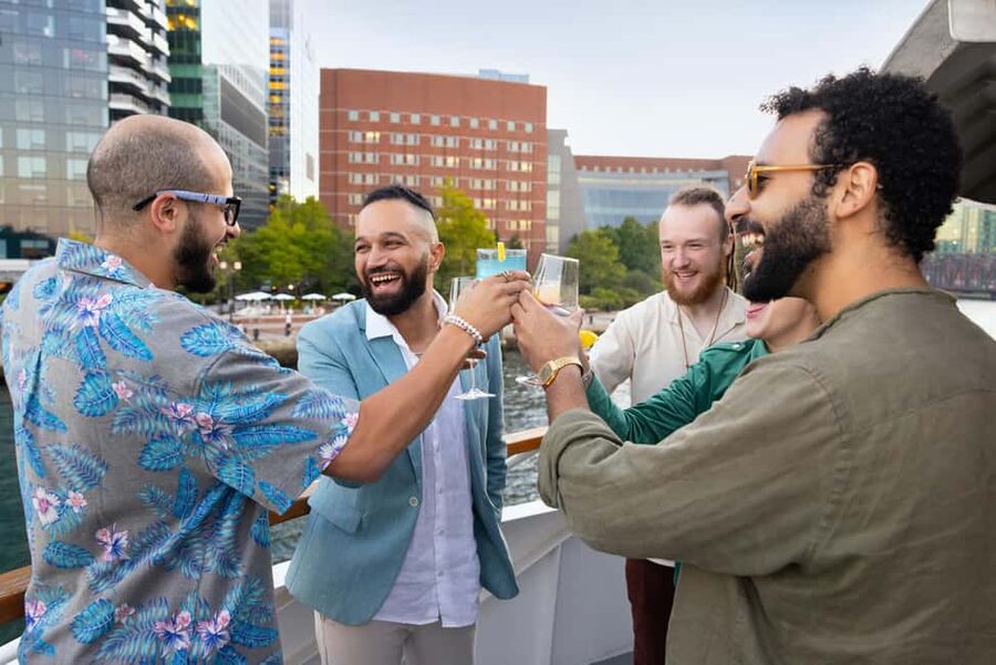 City Cruises Boston: Premier Brunch or Dinner Harbor Cruise - Cruise route and views: from USS Constitution to Boston Harbor