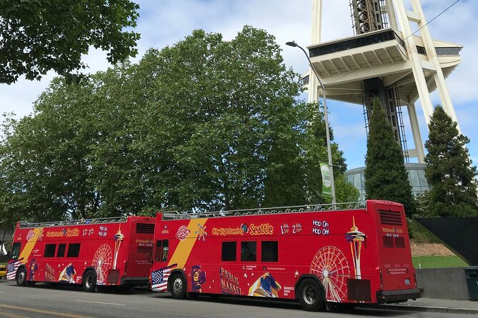 City Sightseeing Seattle HOHO Bus and Locks or Harbour Cruise - Stop-by-stop Seattle: from Seattle Center to the Amazon Spheres
