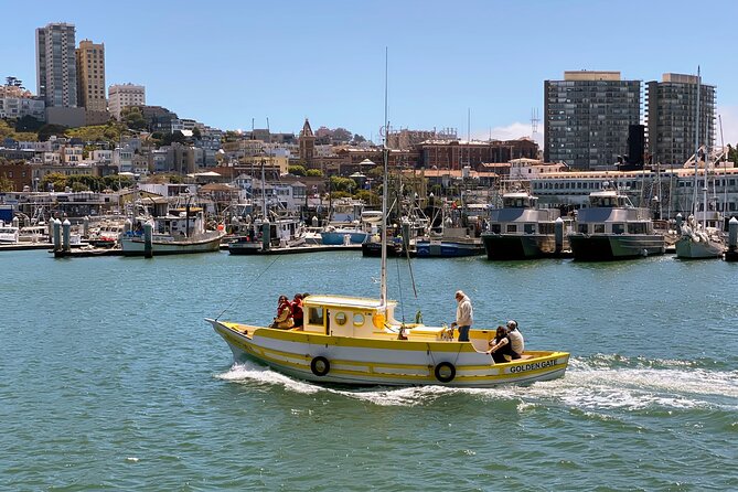 Fisherman’s Wharf Highlights Tour + Golden Gate Bay Voyage - Ghirardelli Square (15 Minutes): Old Bricks, Modern Stops