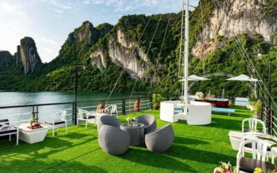 From Ha Long: Luxurious 6-Hour Halong Bay Cruise. - Getting to No 21 Tuan Chau Harbour and starting on time