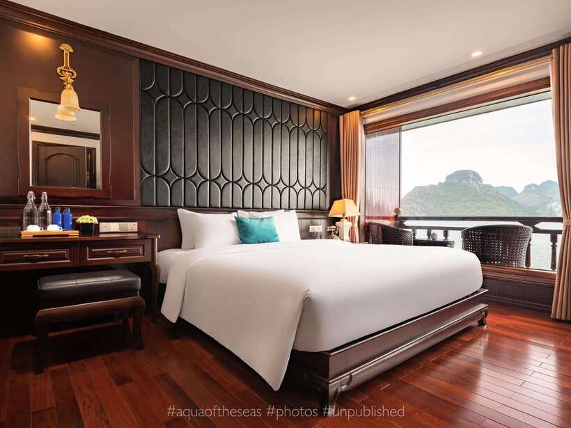 From Hanoi: 2-Day Ha Long Bay and Lan Ha Bay Cruise - Your junior suite cabin: private balcony comfort, not just a place to sleep