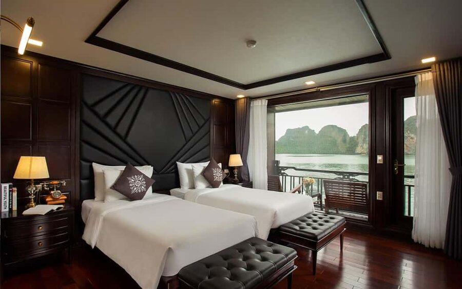 From Hanoi: 3D2N Ninh Binh & Ha Long - Lan Ha Bay Cruise - Day 2: cruise check-in at Tuan Chau and Lan Ha Bay’s caves, kayaking, and sunset