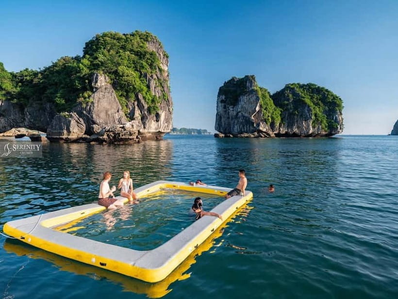 From Hanoi: Cat Ba Island and Lan Ha Bay Cruise Day Trip - Cai Beo fishing village: peaceful water life and 7,000 years in one stop