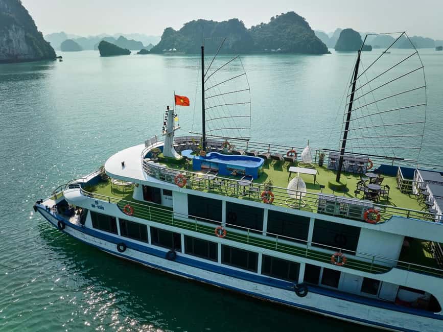 From Hanoi: Ha Long Bay Cruise with Lunch - The Sunset Party on the Return Cruise
