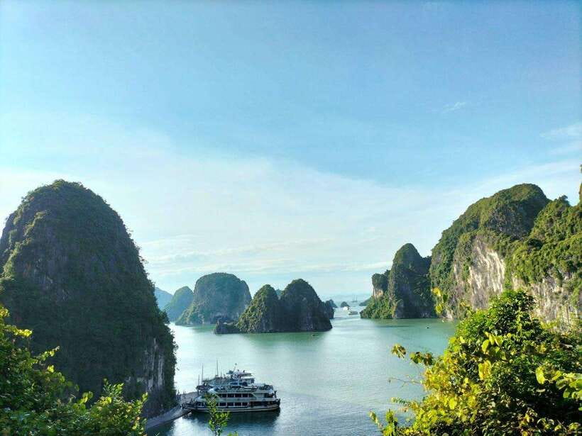 From Hanoi: Ha Long Bay Tour with Cruise & Lunch - Tuan Chau Port and the cruise lunch: fueled for caves and water time