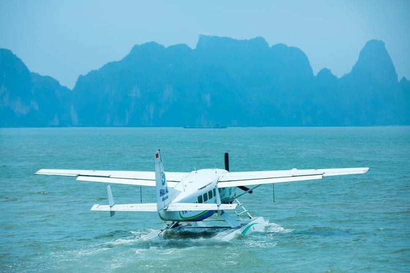 From Hanoi: Halong Bay Seaplane & 6-Hour Ha Long Bay Tour - TiTop Island: swim first, climb second (or skip both)