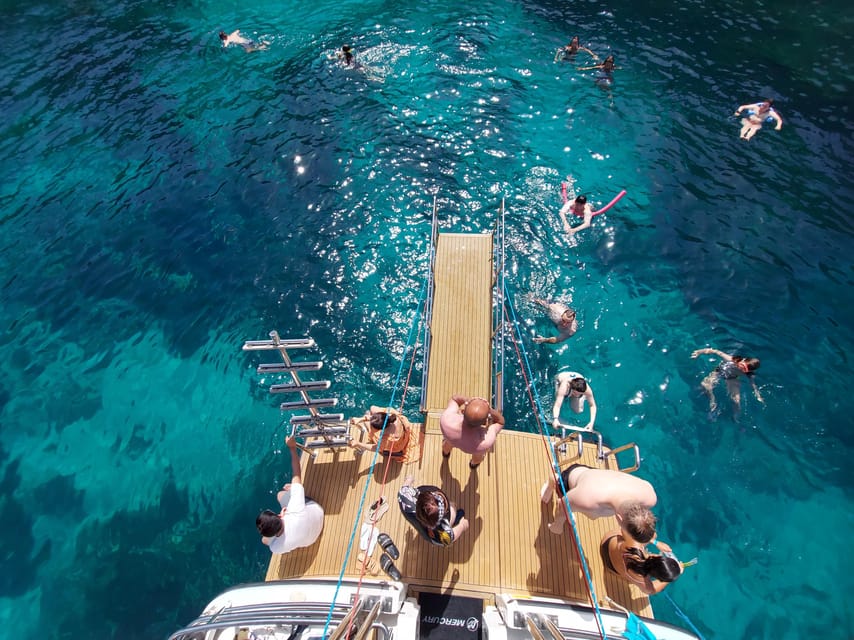 From Mellieha: Three Bay Cruise including the Blue Lagoon - From Marfa Jetty to Comino: a 6-hour, swim-first plan