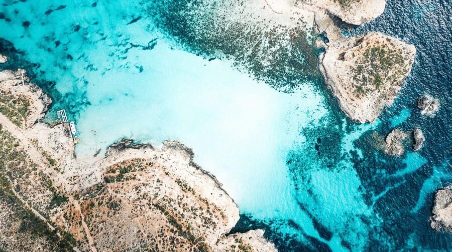From Mellieha: Three Bay Cruise including the Blue Lagoon - Blue Lagoon Comino: postcard water, plus the real crowd math