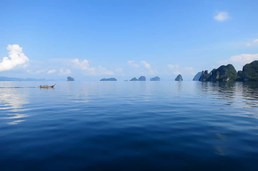 From Phuket: Full-Day Phang Nga Bay Cruise with Meals - Koh Hong: Beach time and lagoon swimming between limestone walls