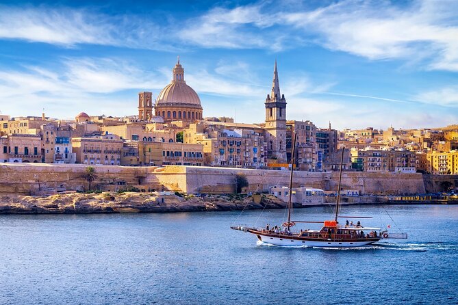 From Sliema: Three Bay Cruise with Lunch and Optional Transfers - Lunch, drinks, and onboard comfort on the Hera