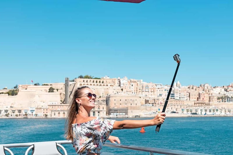 From Sliema: Traditional Harbour Cruise (CMO) - The Grand Harbour segment: where the forts and battlements come into focus