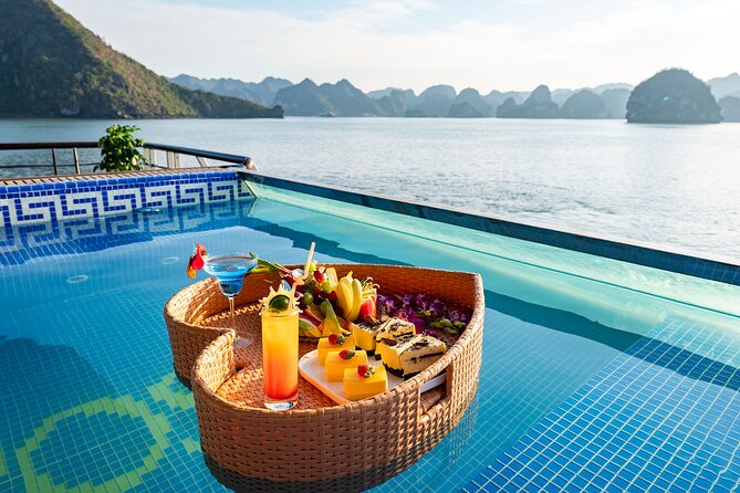 Full Day Halong Bay Tour with Lunch, Sunset Party from Hanoi - From Hanoi pickup to Halong Cruise Port check-in