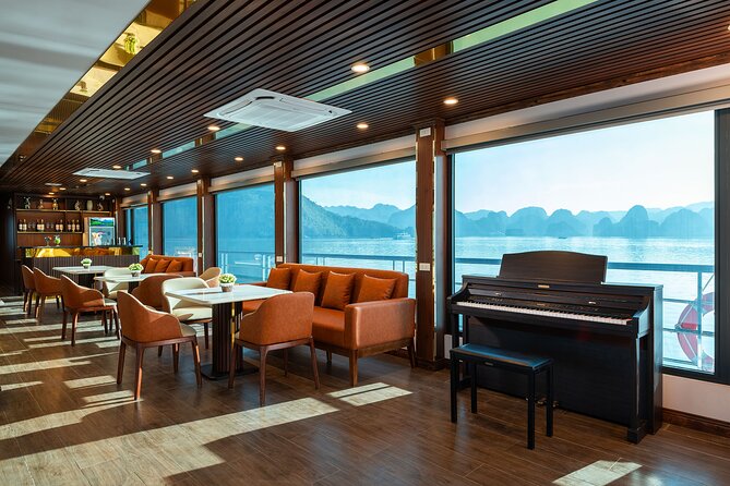 Full Day Halong Bay Tour with Lunch, Sunset Party from Hanoi - Titov (Ti Top) Island: climb halfway, then enjoy the panorama