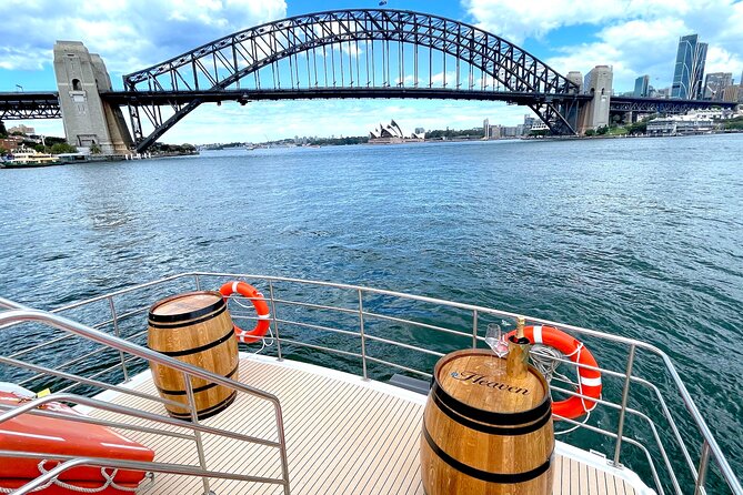 Golden Glow Sunset Sydney Harbour Cruise - The heritage national park moment: the jail-for-prisoners contrast