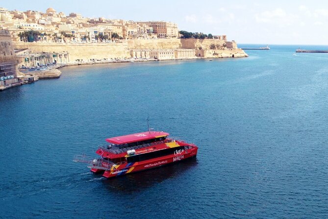Grand Harbour Cruise - Sliema boarding on the Captain Morgan catamaran: where your day starts