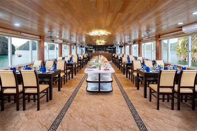 Ha Long Bay Cruise Day Tour-best selling: Included transportation - Sung Sot (Surprise) Cave: The Cave Stop That Sets the Mood