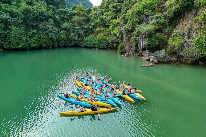 Ha Long Bay Cruise Day Tour-best selling: Included transportation - Sunset Party on Board: Tea, Cake, and Catching the Light