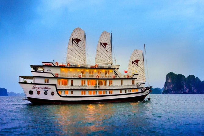 Halong Bay Cruise 2 Days - 1 Night with 5 Star Luxury - Luxury suites that pay off once the boat starts moving
