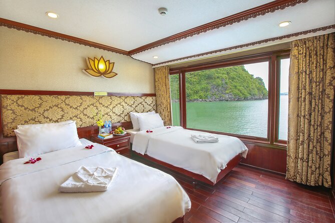 Halong Bay Cruise 3D2N - Kayaking Explorer & Round-trip transfer from Hanoi - Cabins, meals, and onboard activities: where comfort meets value