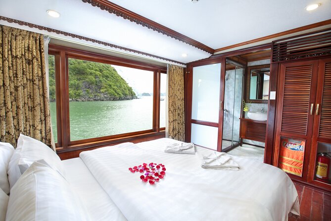 Halong Bay Cruise 3D2N - Kayaking Explorer & Round-trip transfer from Hanoi - Day 1: Hanoi pickup, cruising the heritage route, then Luon Cave kayaking