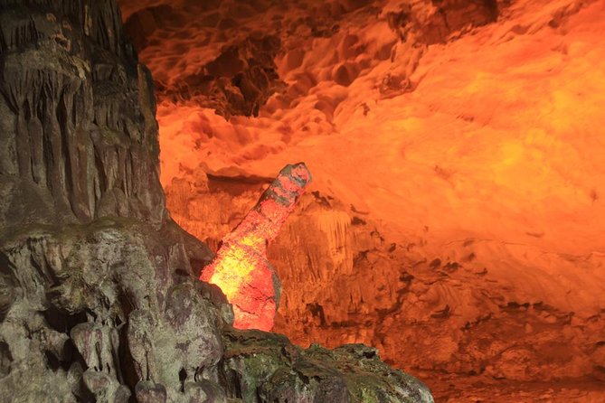 Halong Bay Cruise Day Trip: Titop island, Surprise cave, Swimming, Kayaking - Surprise Cave: The Stop That Makes the Day Feel Worth It