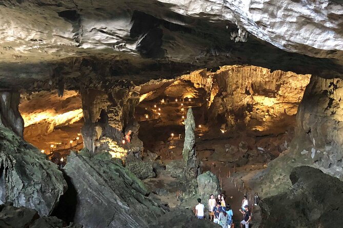 Halong Bay Cruise With Cave, Kayaking, Swimming - Buffet Lunch - Sung Sot Cave: the dry cave walk that earns its reputation