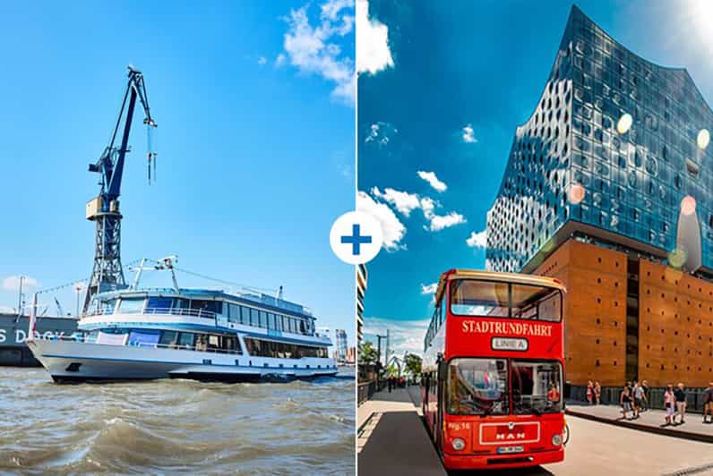 Hamburg: Harbor Cruise and Bus City Hop-On Hop-Off Tour - Price and value: is $50 a good deal for a cruise plus bus?