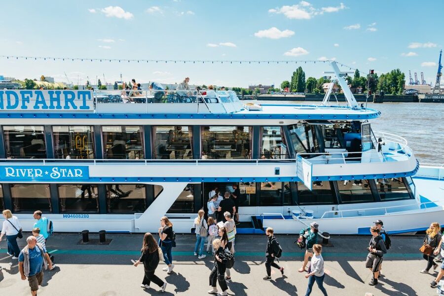 Hamburg: Hop-On Hop-Off Bus with Harbor Cruise - Line A bus route: where Hamburg’s big sights line up from the top deck