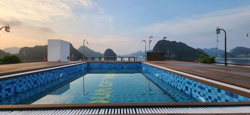 Hanoi: 3-Day Ninh Binh & Ha Long Bay Cruise 04 Stars Cruises - Overnight Strategy: Cruise Cabin + Pool Time