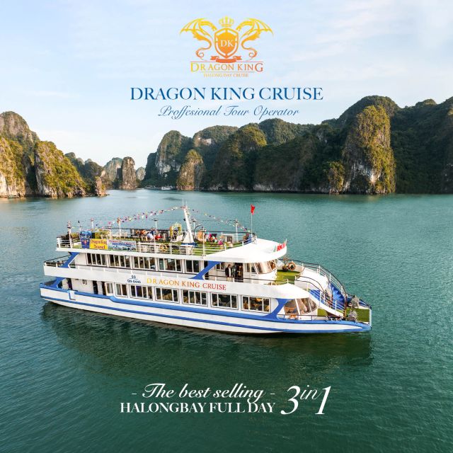 Hanoi: Ha Long Bay Cruise Day Tour visit Titop island & Cave - Lunch on the boat: seafood that keeps you fueled