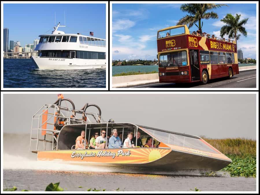 Miami: Everglades Experience, Bay Cruise & Open-top Bus Tour - A $80 combo that earns its keep
