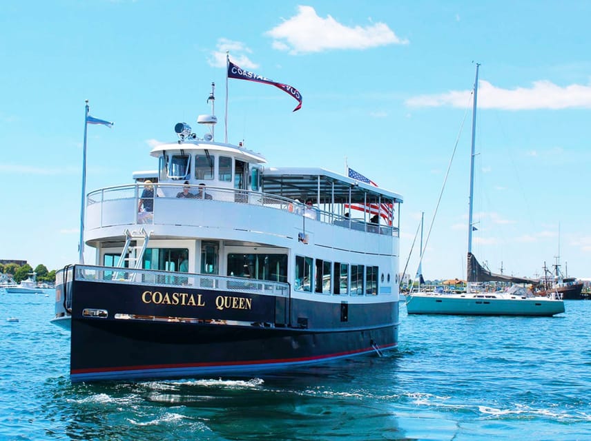 Newport, Rhode Island: Scenic Narragansett Bay Cruise - The Coastal Queen setup: heated inside, breezy outside