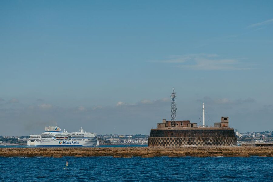 Plymouth: 1-Hour Scenic Harbour Cruise - The dockyard moment: warships and nuclear submarines, seen from the water
