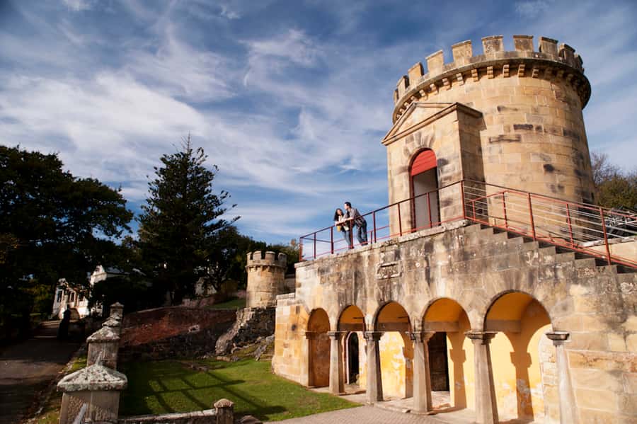 Port Arthur Tasman Sights with Harbour Cruise - Photo stops on the Tasman Peninsula: Pirates Bay and the Dog Line