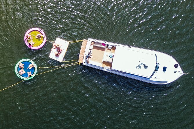Private Afternoon Harbor Cruise on Kismet for parties up to 20 - Patriots Point & the Arthur Ravenel Jr. Bridge: big visuals, big energy