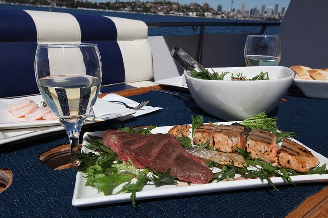 Private Luxury Sydney Harbour Cruise - The three time slots: morning tea, BBQ lunch, or sunset dinner